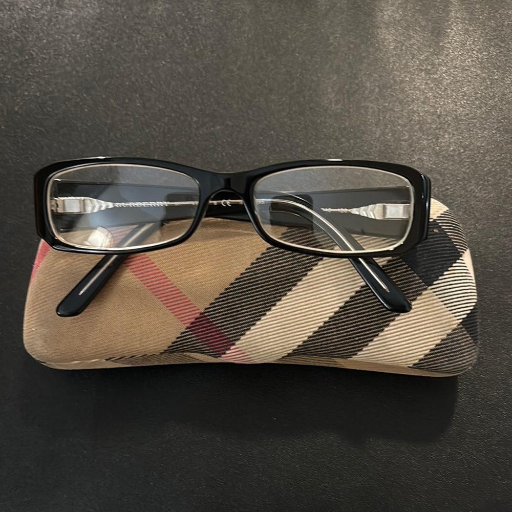 Burberry eyeglasses with case